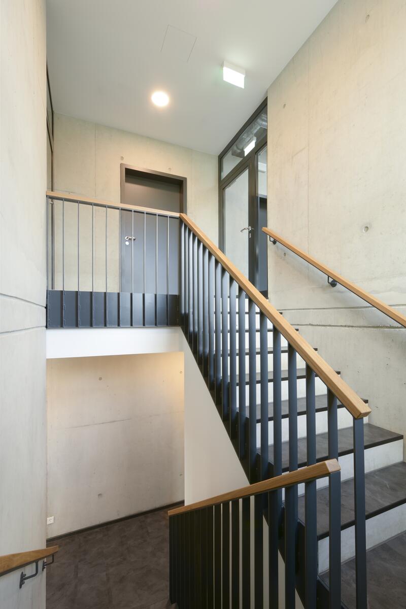 Blick ins Treppenhaus